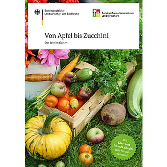 Cover der Broschüre "Von Apfel bis Zucchini" Cover der Broschüre "Von Apfel bis Zucchini"